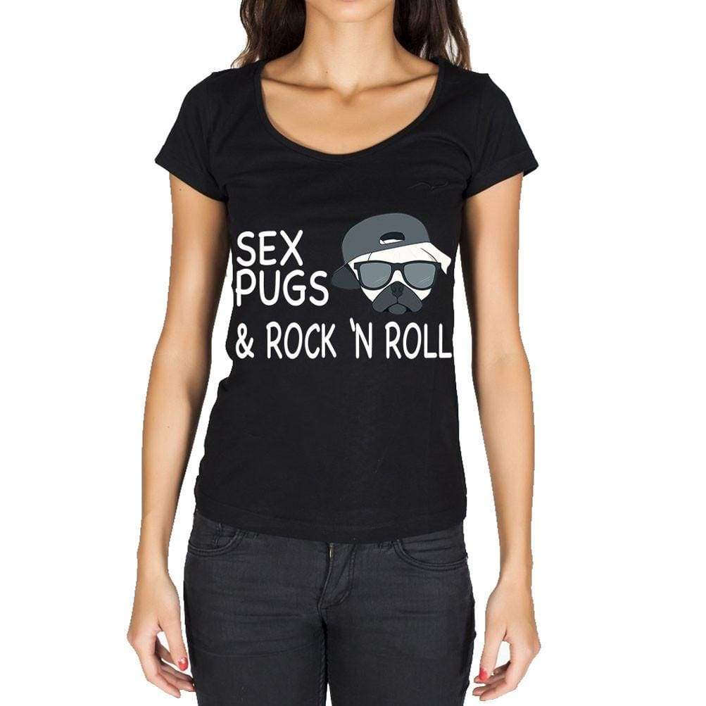 Sex Pugs Rock n Roll T-shirt for women,short sleeve,cotton tshirt,women t  shirt,gift | ULTRABASIC