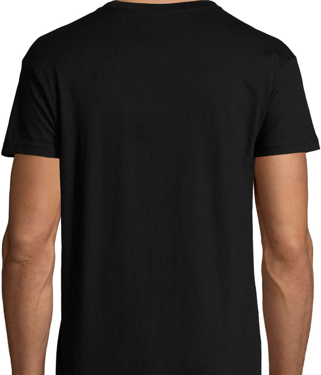 pakistan Men's Short Sleeve Round Neck Black t shirt for men XL / Black | affordable organic t-shirts beautiful designs