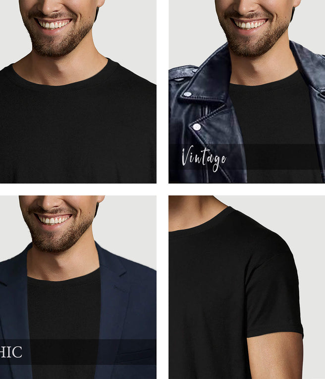 Vintage Men's T-Shirt - Black - XL