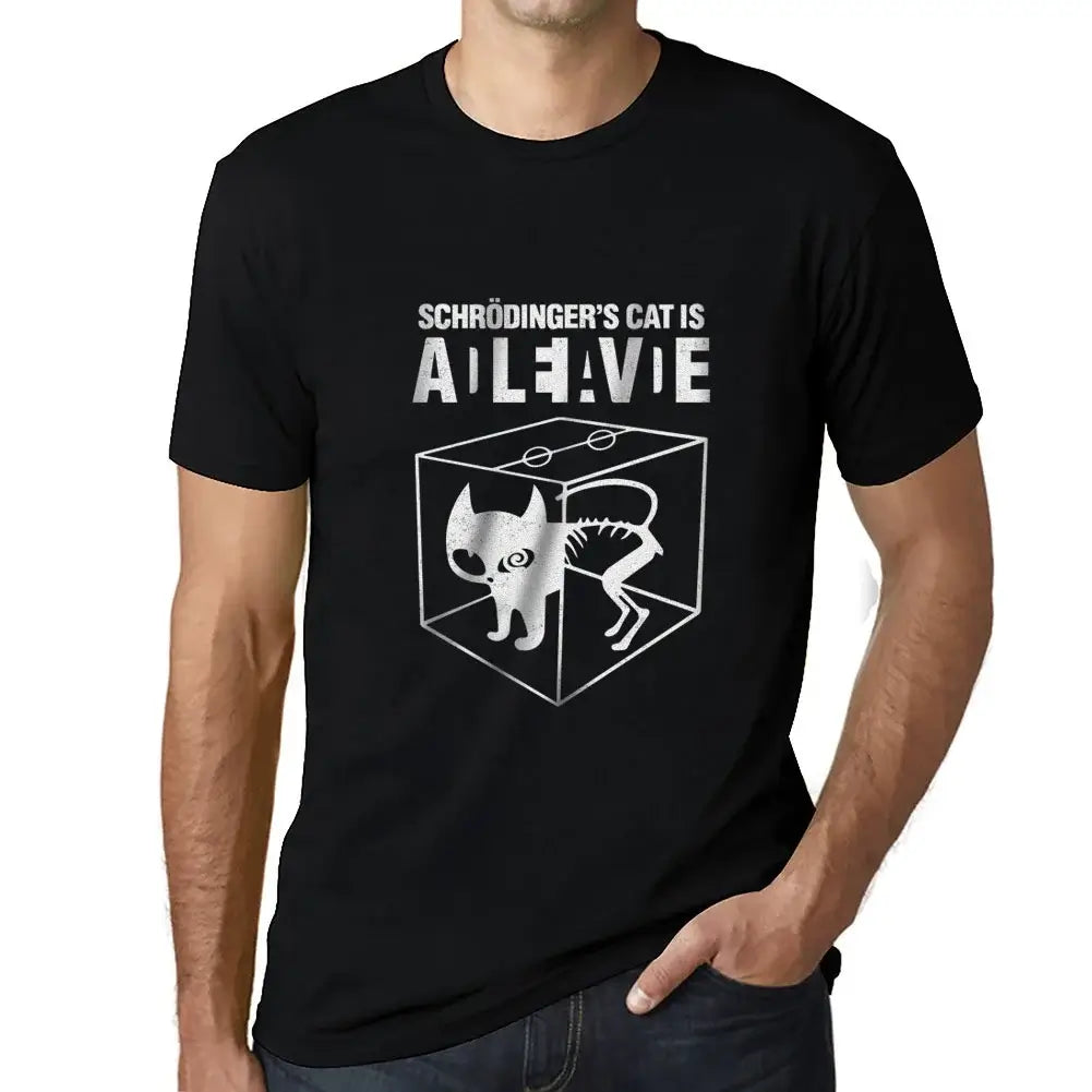 T-shirt noir uni pour hommes