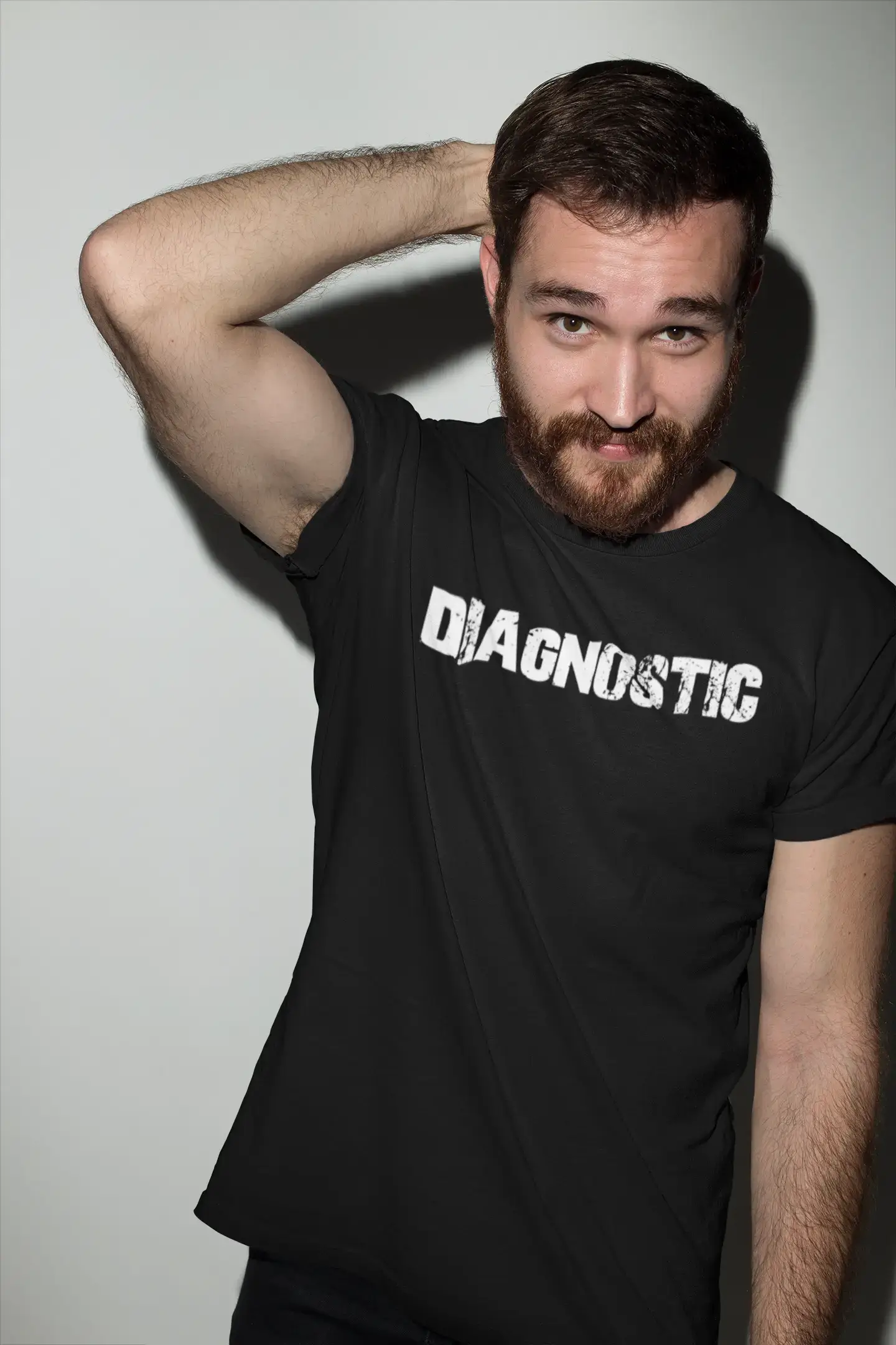 Homme Tee Vintage T Shirt Diagnostic