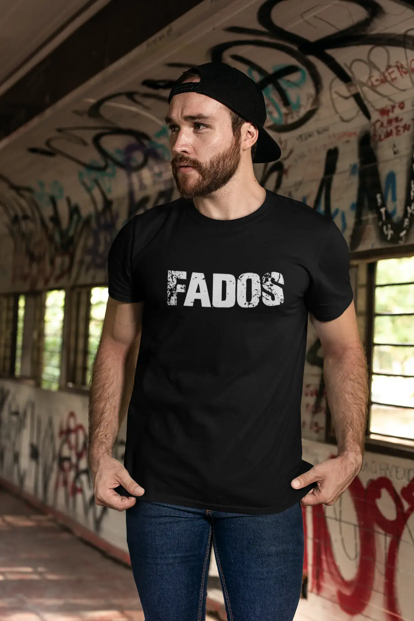 fados Herren Retro T-Shirt Schwarz Geburtstagsgeschenk 00553