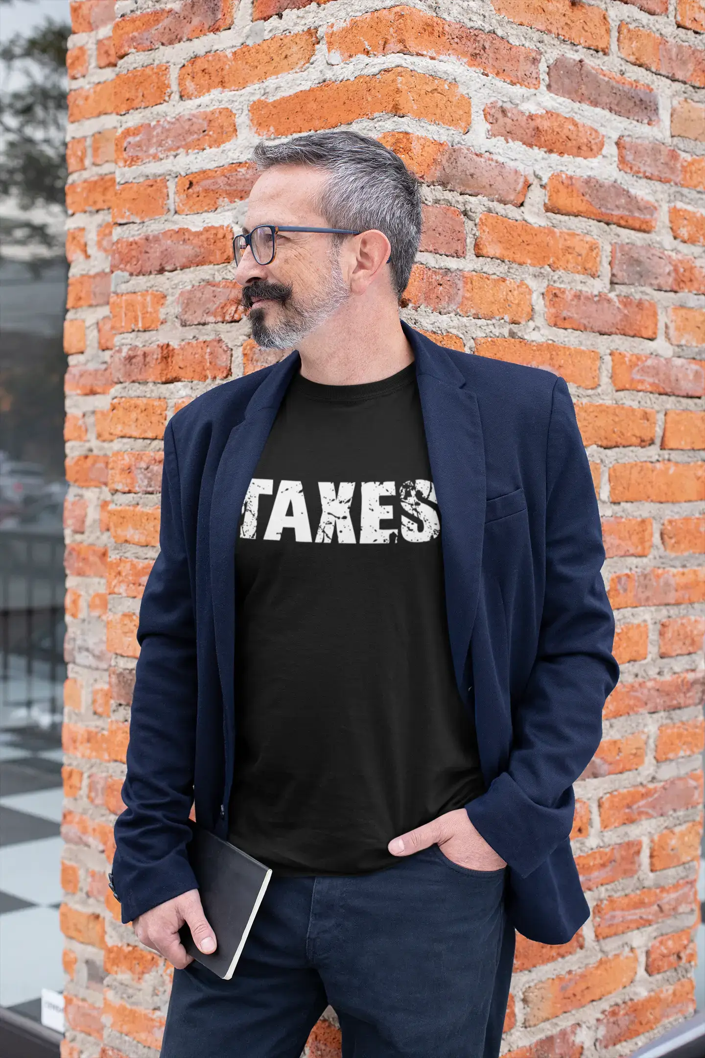 taxes Men's Retro T shirt Black Birthday Gift 00553