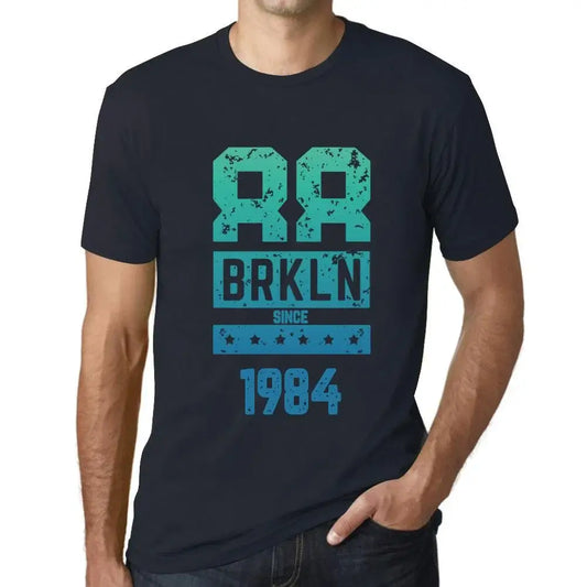 Men's Graphic T-Shirt Brkln Since 1984 40th Birthday Anniversary 40 Year Old Gift 1984 Vintage Eco-Friendly Short Sleeve Novelty Tee