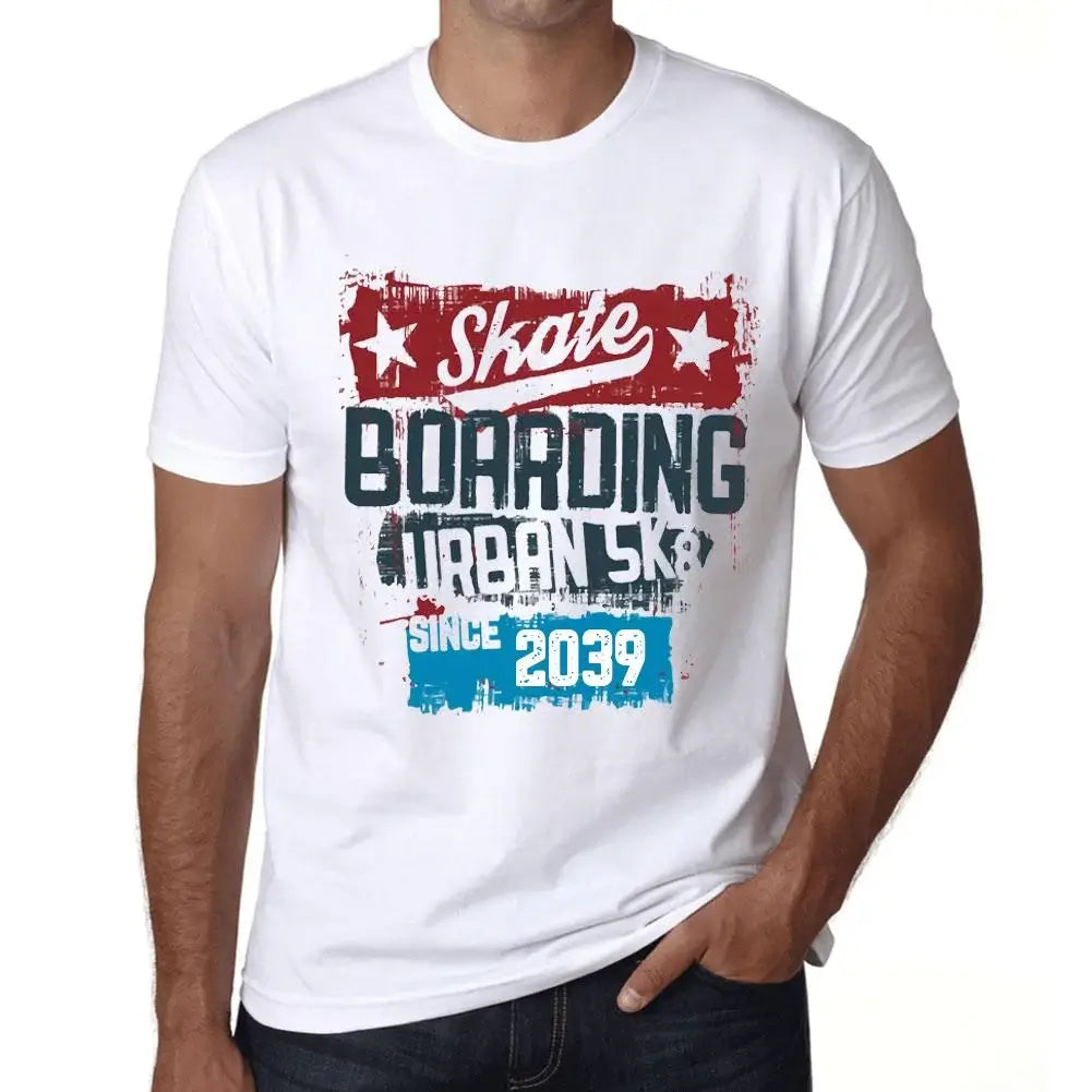 Men's Graphic T-Shirt Urban Skateboard Since 2039