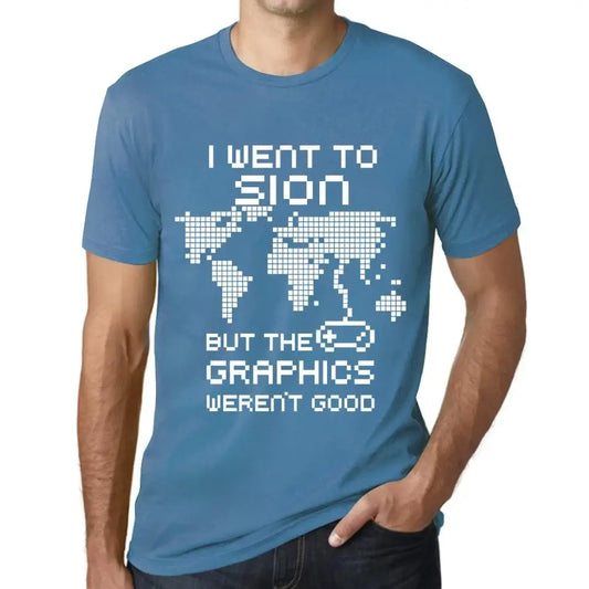 Men's Graphic T-Shirt I Went To Sion But The Graphics Weren’t Good Eco-Friendly Limited Edition Short Sleeve Tee-Shirt Vintage Birthday Gift Novelty