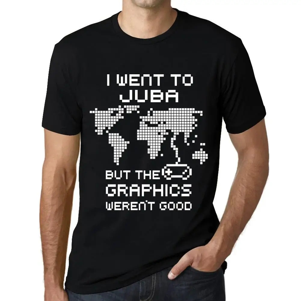 Men's Graphic T-Shirt I Went To Juba But The Graphics Weren’t Good Eco-Friendly Limited Edition Short Sleeve Tee-Shirt Vintage Birthday Gift Novelty