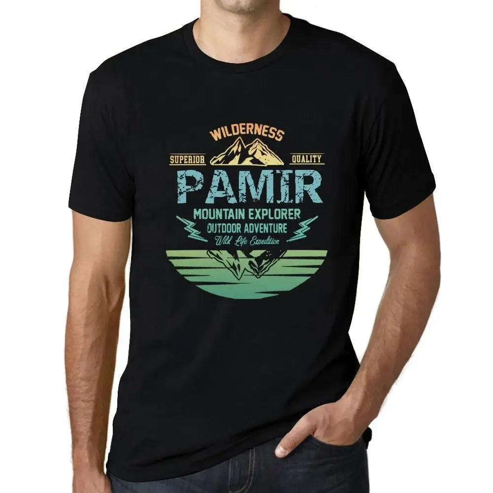 Men's Graphic T-Shirt Outdoor Adventure, Wilderness, Mountain Explorer Pamir Eco-Friendly Limited Edition Short Sleeve Tee-Shirt Vintage Birthday Gift Novelty