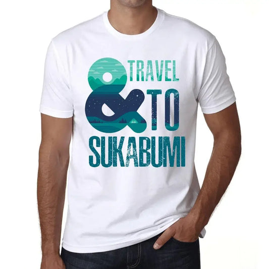 Men's Graphic T-Shirt And Travel To Sukabumi Eco-Friendly Limited Edition Short Sleeve Tee-Shirt Vintage Birthday Gift Novelty