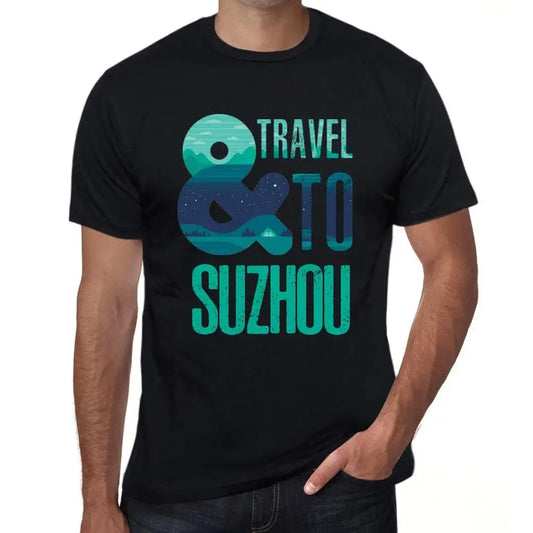 Men's Graphic T-Shirt And Travel To Suzhou Eco-Friendly Limited Edition Short Sleeve Tee-Shirt Vintage Birthday Gift Novelty