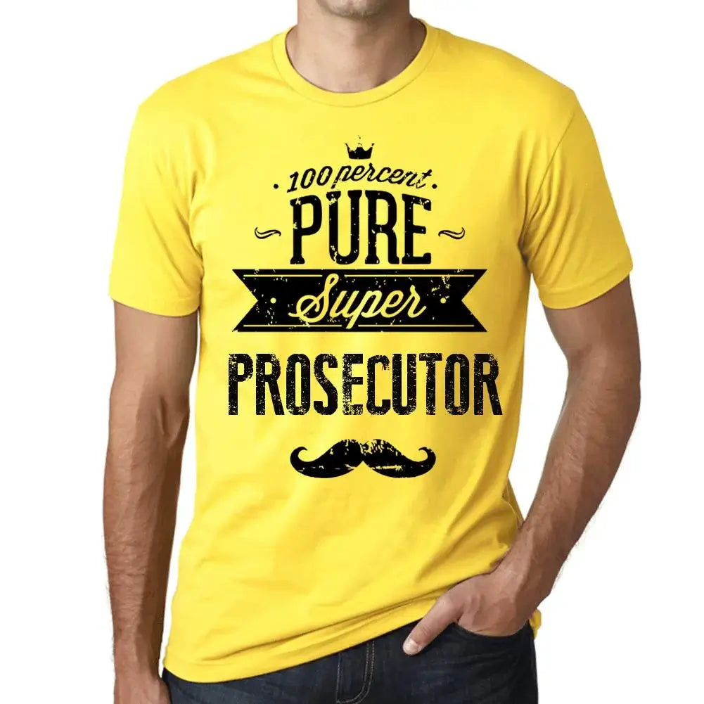 Men's Graphic T-Shirt 100% Pure Super Prosecutor Eco-Friendly Limited Edition Short Sleeve Tee-Shirt Vintage Birthday Gift Novelty