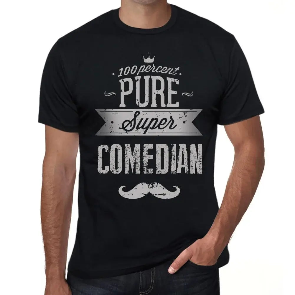 Men's Graphic T-Shirt 100% Pure Super Comedian Eco-Friendly Limited Edition Short Sleeve Tee-Shirt Vintage Birthday Gift Novelty