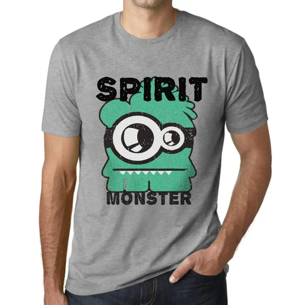 Men's Graphic T-Shirt Spirit Monster Eco-Friendly Limited Edition Short Sleeve Tee-Shirt Vintage Birthday Gift Novelty