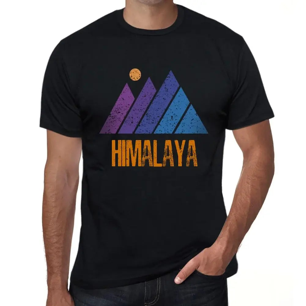 Men's Graphic T-Shirt Mountain Himalaya Eco-Friendly Limited Edition Short Sleeve Tee-Shirt Vintage Birthday Gift Novelty