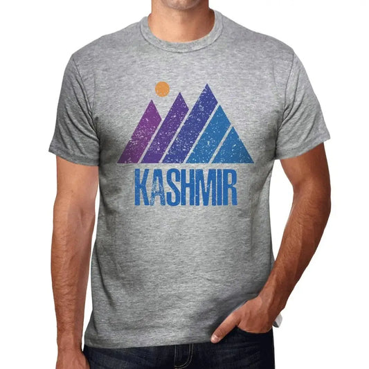 Men's Graphic T-Shirt Mountain Kashmir Eco-Friendly Limited Edition Short Sleeve Tee-Shirt Vintage Birthday Gift Novelty