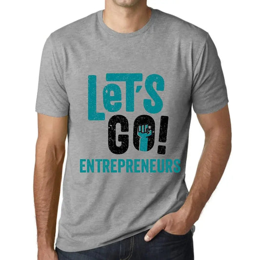 Men's Graphic T-Shirt Let's Go Entrepreneurs Eco-Friendly Limited Edition Short Sleeve Tee-Shirt Vintage Birthday Gift Novelty