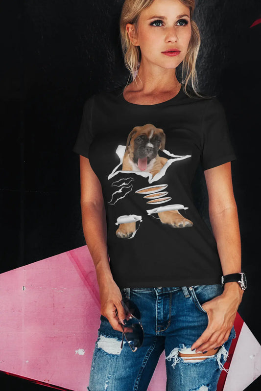 ULTRABASIC Women's Organic T-Shirt - Mastiff - Funny Dog Shirt - Cute Puppy Tee