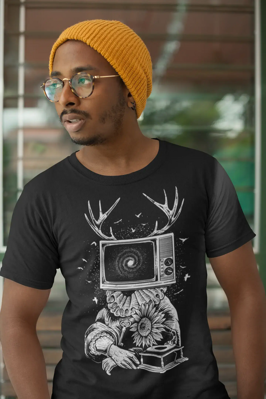 ULTRABASIC Herren-Grafik-T-Shirt Deep Mindset – TV-Sarkasmus-Shirt für Männer