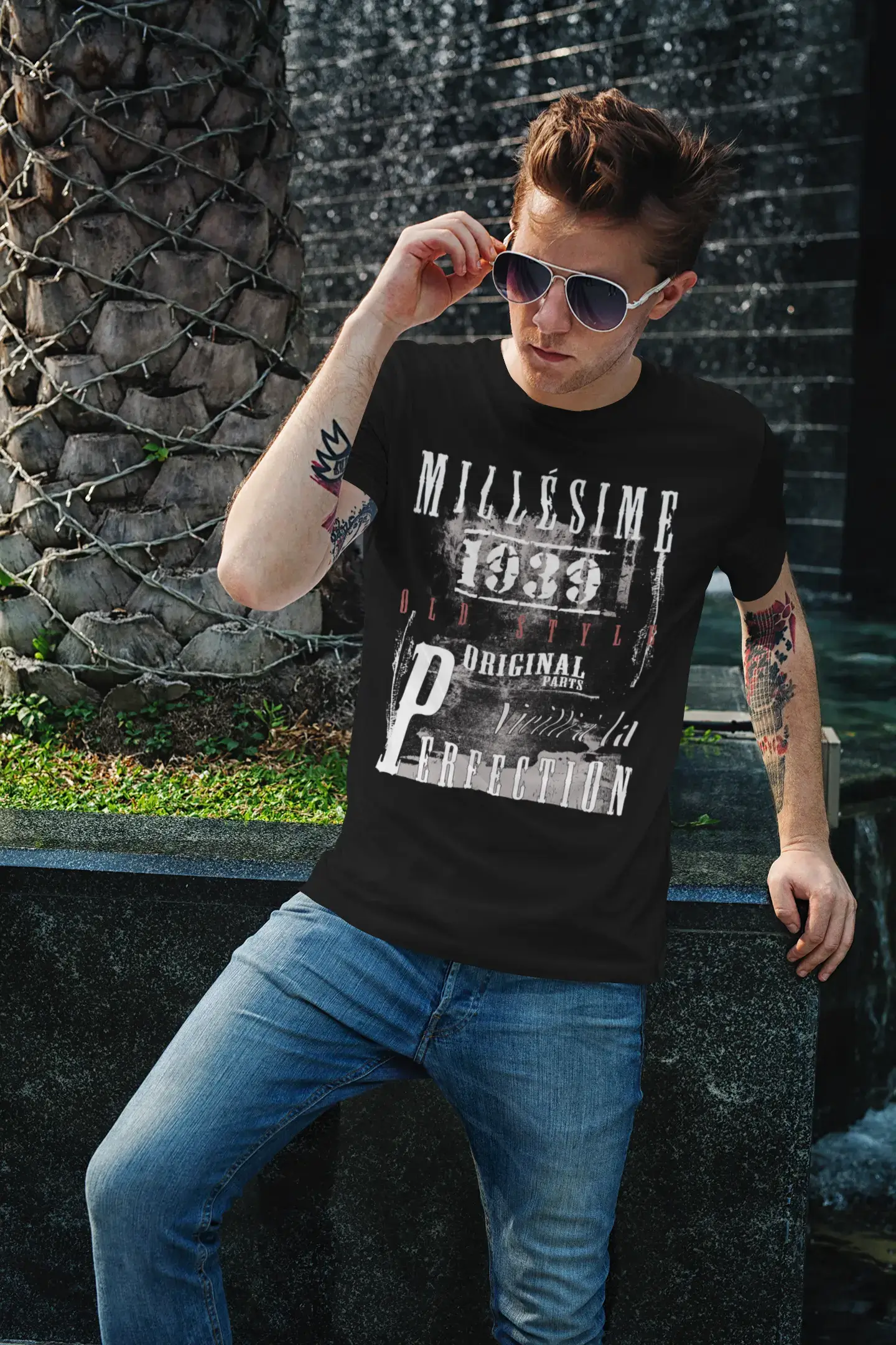 1939,cadeaux,anniversaire,Manches courtes - Homme T-shirt