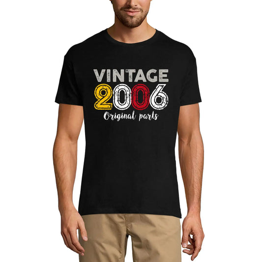 Men's Graphic T-Shirt Original Parts 2006 18th Birthday Anniversary 18 Year Old Gift 2006 Vintage Eco-Friendly Short Sleeve Novelty Tee