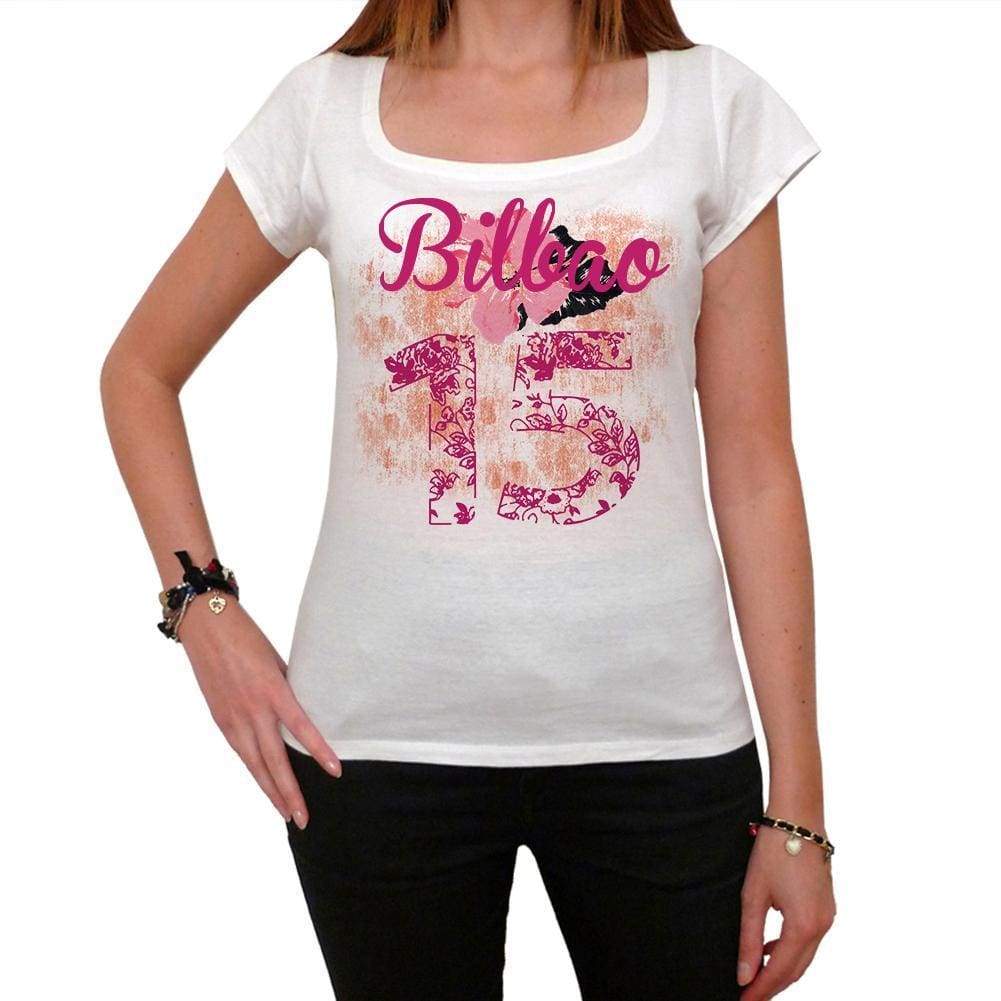 15, Bilbao, Women's Short Sleeve Round Neck T-shirt 00008 - ultrabasic-com