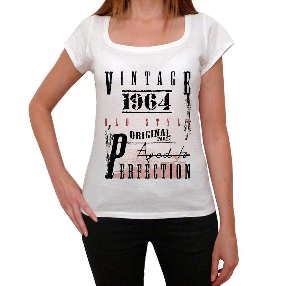 1964 birthday gifts ,Women's Short Sleeve Round Neck T-shirt - ultrabasic-com