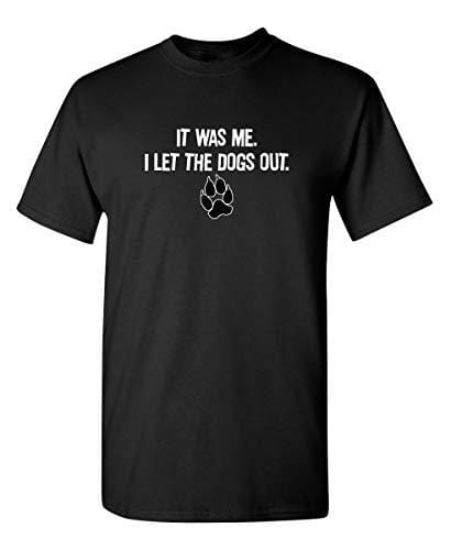 Men's T-shirt It was Me Graphic Sarcastic Funny T-Shirt Black