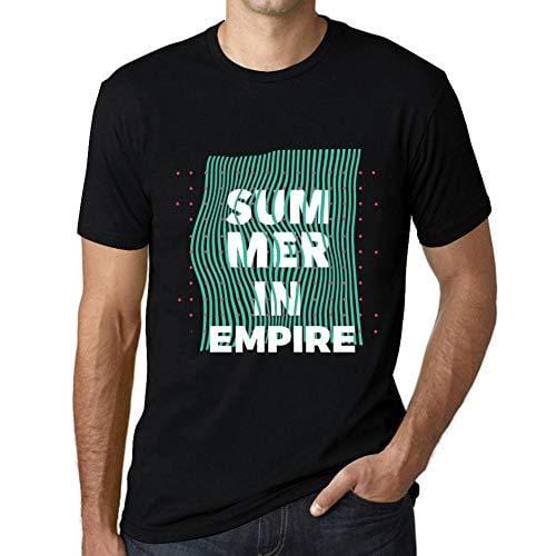 Ultrabasic – Homme Graphique Summer in Empire Noir Profond