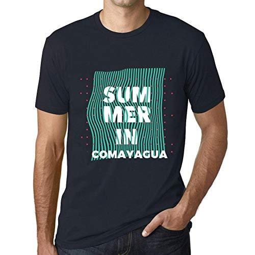 Ultrabasic - Homme Graphique Été en COMAYAGUA Marine