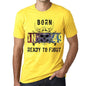 49 Ready To Fight Mens T-Shirt Yellow Birthday Gift 00391 - Yellow / Xs - Casual