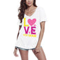 ULTRABASIC Women's T-Shirt 4th Grade Love - Short Sleeve Tee Shirt Tops