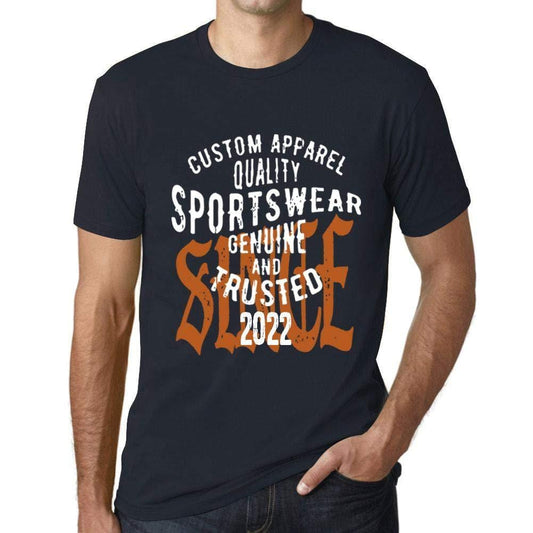 Ultrabasic - Homme T-Shirt Graphique Sportswear Depuis 2022 Marine