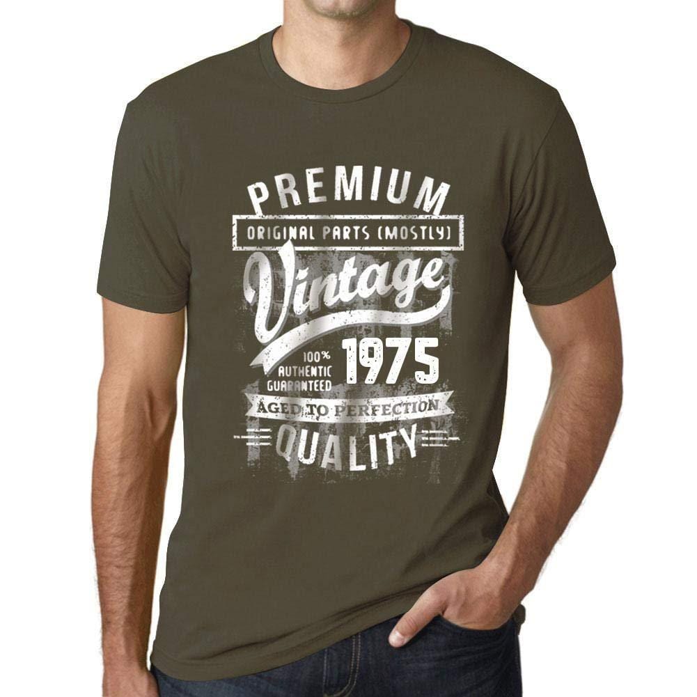 Ultrabasic - Homme T-Shirt Graphique 1975 Aged to Perfection Tee Shirt Cadeau d'anniversaire