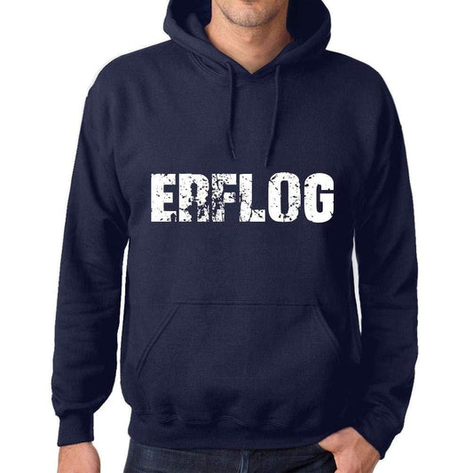 Ultrabasic Homme Femme Unisex Sweat à Capuche Hoodie Popular Words ERFLOG French Marine