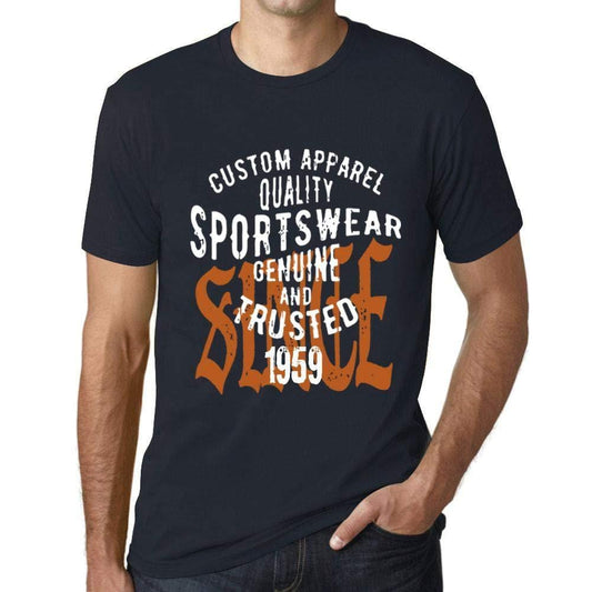 Ultrabasic - Homme T-Shirt Graphique Sportswear Depuis 1959 Marine