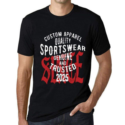 Ultrabasic - Homme T-Shirt Graphique Sportswear Depuis 2025 Noir Profond