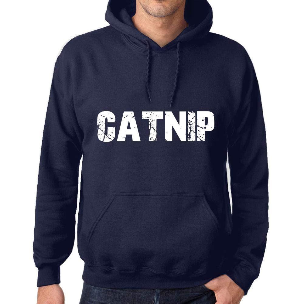 Ultrabasic Homme Femme Unisex Sweat à Capuche Hoodie Popular Words Catnip French Marine