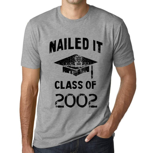 Homme T Shirt Graphique Imprimé Vintage Tee Nailed it Class of 2002