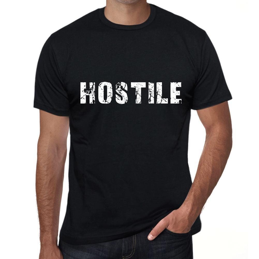 Homme T Shirt Graphique Imprimé Vintage Tee Hostile