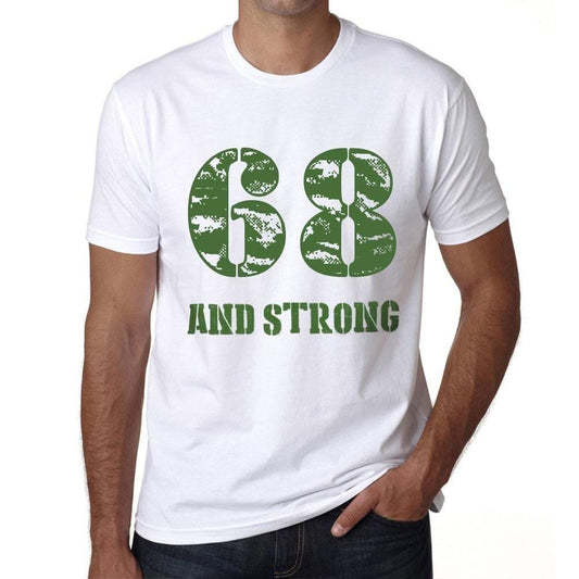 Herren T-Shirt Vintage T-Shirt 68 und Strong
