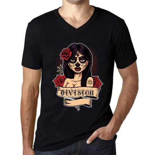 Ultrabasic - Homme Graphique Col V Tee Shirt Women Flower Tattoo Division