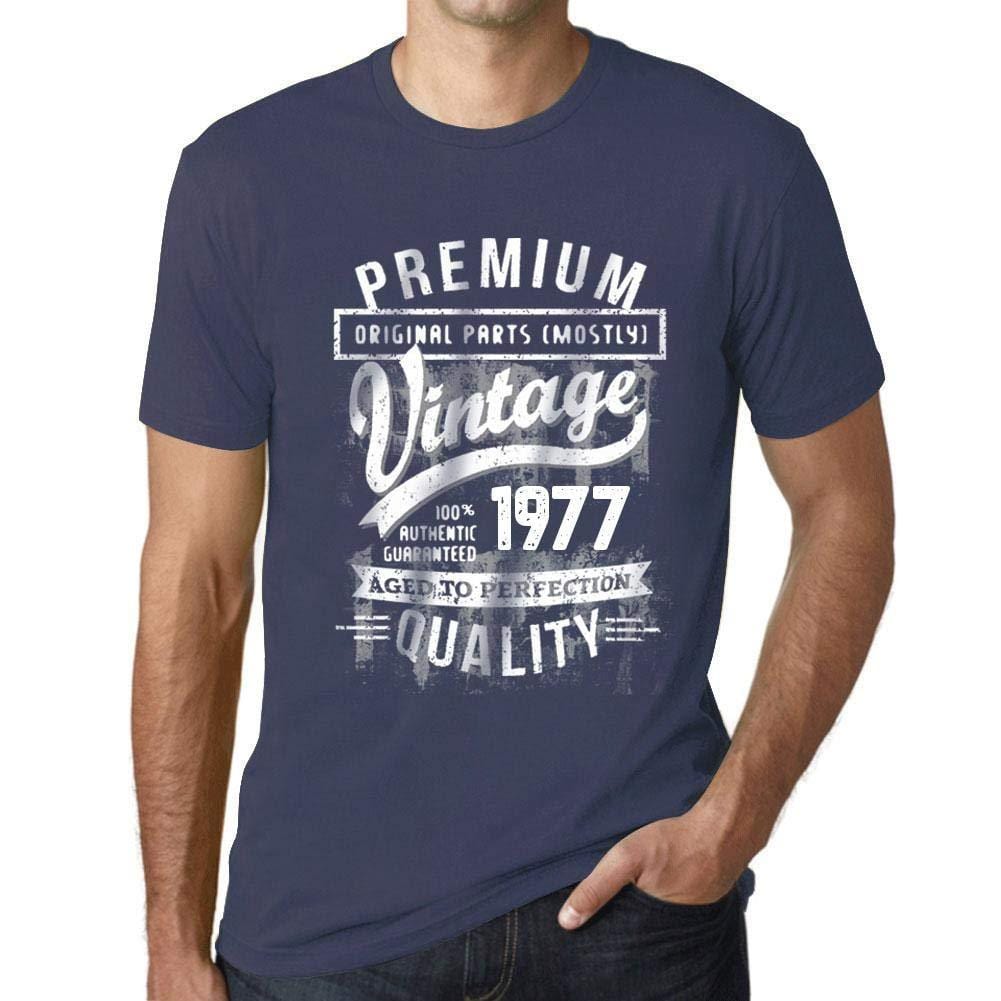 Ultrabasic - Homme T-Shirt Graphique 1977 Aged to Perfection Tee Shirt Cadeau d'anniversaire