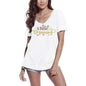 ULTRABASIC Damen T-Shirt A New Beginning – Heart Arrow Zitat T-Shirt Tops