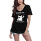 T-Shirt femme ULTRABASIC Piss Me Off Cat-T-Shirt drôle amoureux de chaton