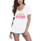 T-Shirt Femme ULTRABASIC Hello Spring - T-Shirt Vintage Drôle