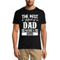 ULTRABASIC Herren-Grafik-T-Shirt „Dad Raises a Drummer“.
