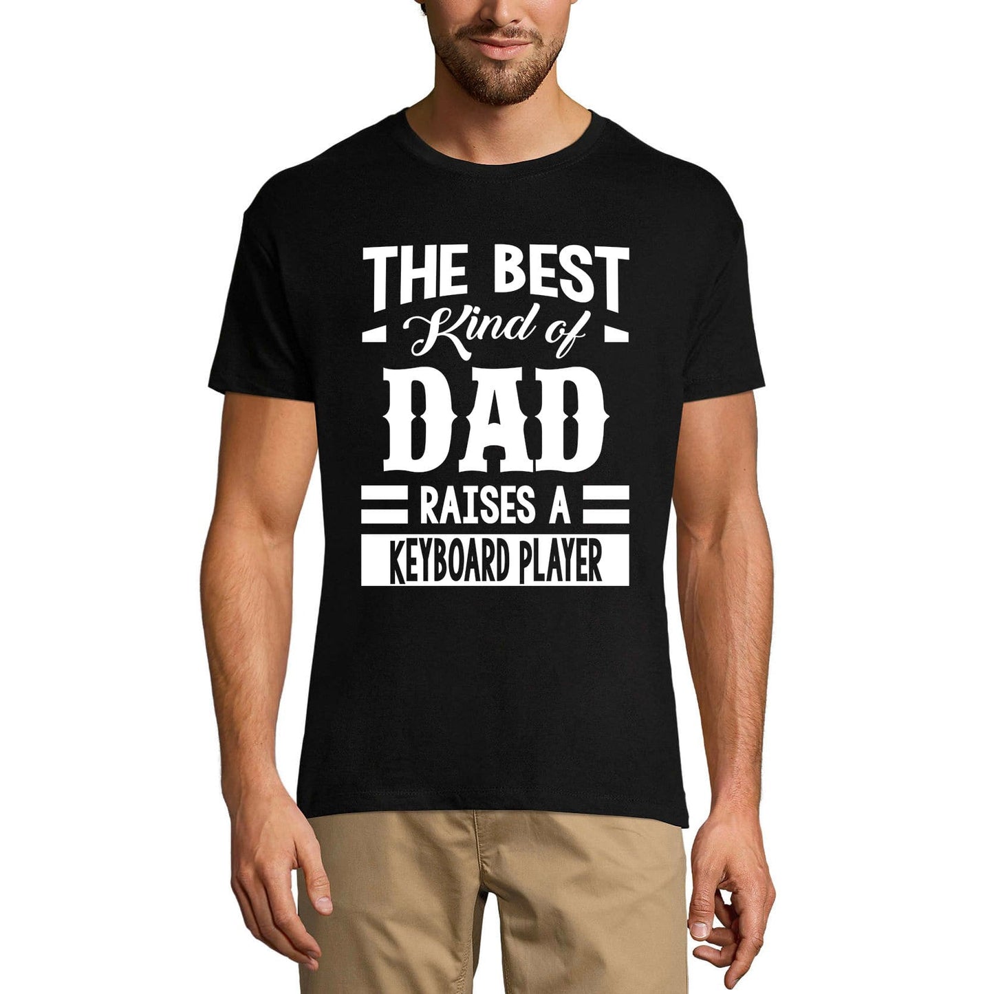 ULTRABASIC Men's Graphic T-Shirt Dad Raises a Keyboard Player