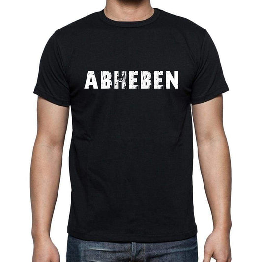 Abheben Mens Short Sleeve Round Neck T-Shirt - Casual