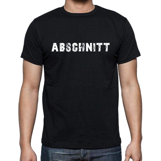 Abschnitt Mens Short Sleeve Round Neck T-Shirt - Casual