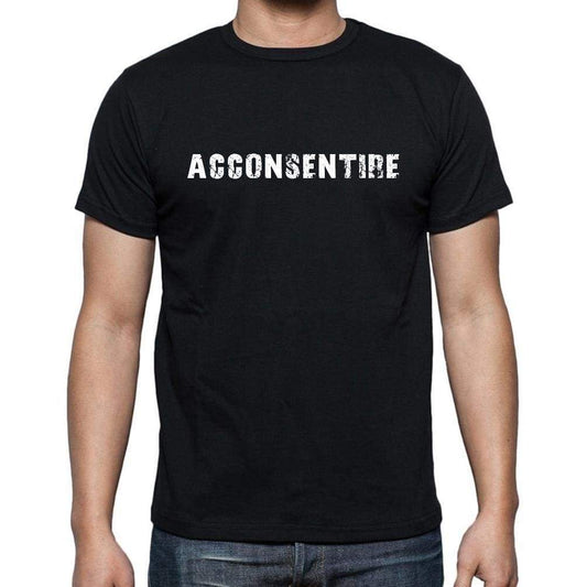 Acconsentire Mens Short Sleeve Round Neck T-Shirt 00017 - Casual